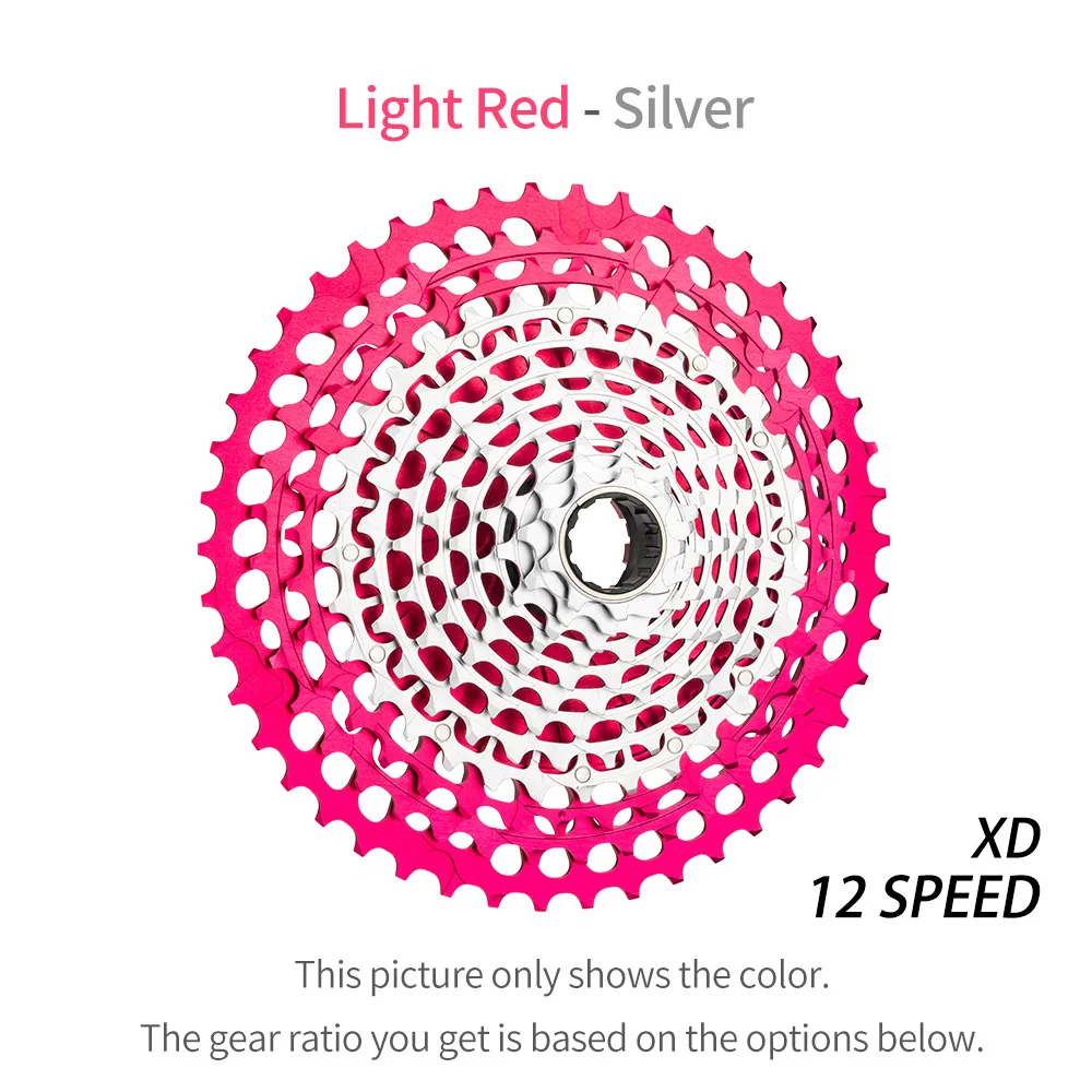 ZTTO SLR3 12s MTB CNC Cassette 9-46T 9-50T 9-51T XD 12speed