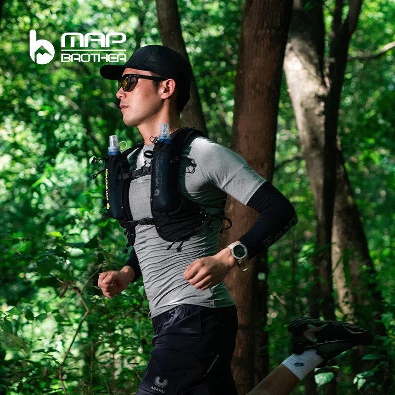 MAP BROTHER B108 Newest Running Bags Hydration Running Vest Lightweight Trail Run Cycling Hiking Backpack 5L