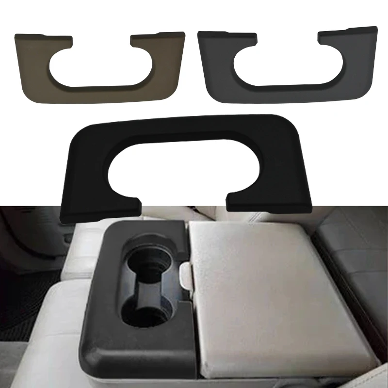 

1999-2010 Car Durable Center Console Water Cup Holder Drink Bottle Holder Armrest Pad Replacement for Ford F250 F350 F450