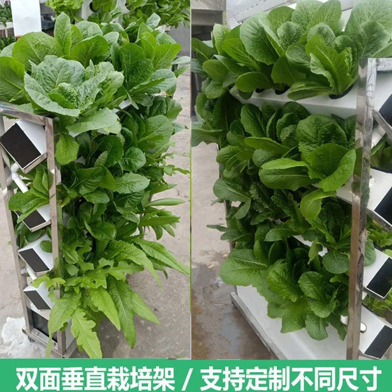 Soilless cultivation equipment Home balcony Pipeline automatic hydroponic vegetable planting rack  planter