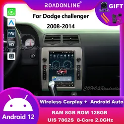 Per Dodge Challenger 2008-2014 1024*768 Risoluzione UIS7862S Octa-core 8 + 128gb Navigazione per auto CarPlay Autoradio Video multimediale