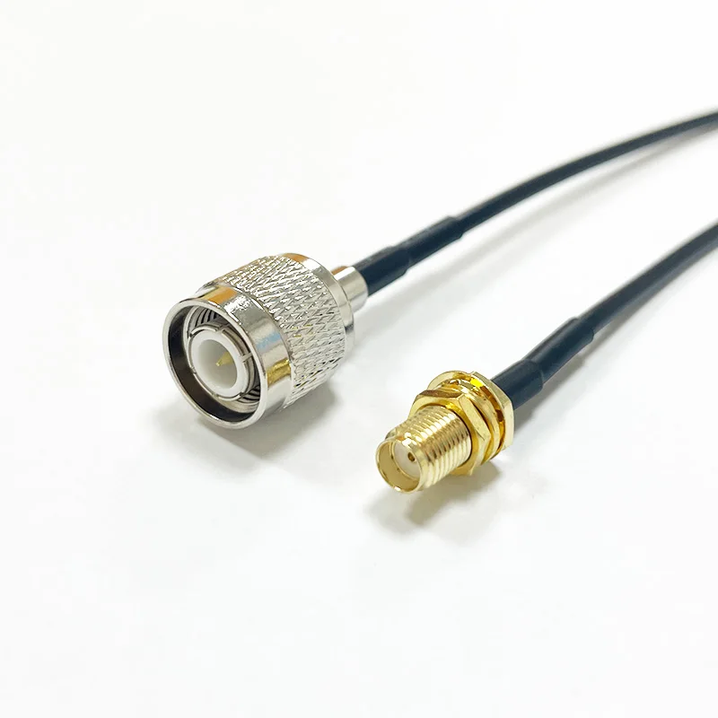 SMA Female to TNC Male RG174 Coaxial Cable Extension Connector RP-TNC Male To SMA Female 50ohm Fast Delivery Low Loss RF Cable