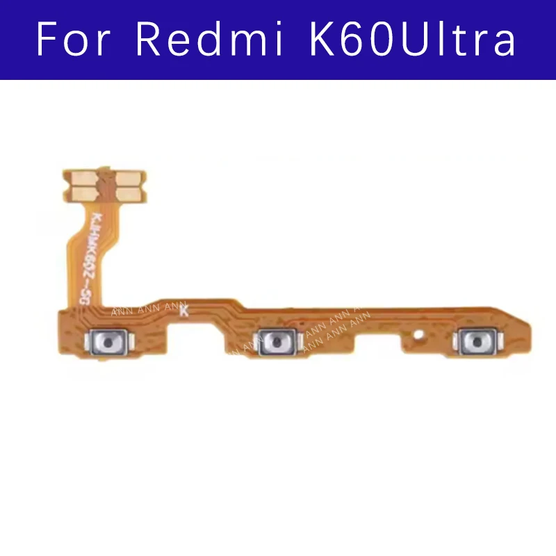 Power On Off Flex Cable For K60 Ultra Volume Key Side Button Mute Switch Spare Parts