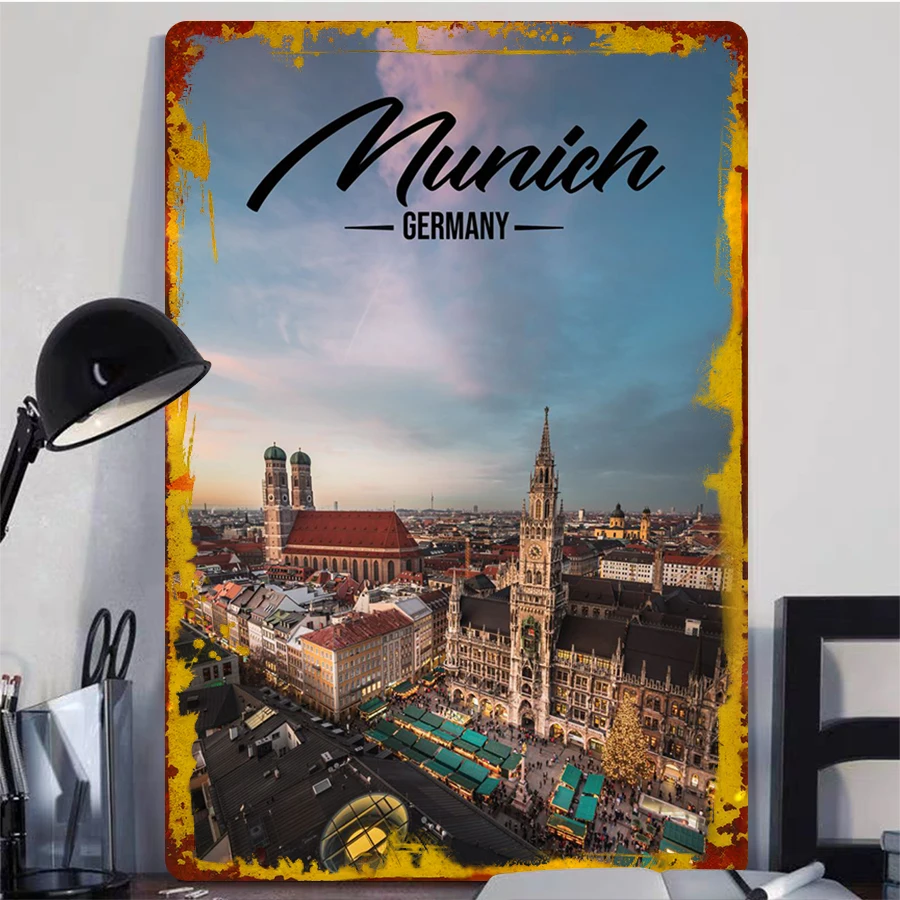 München Duitsland Cityscape Me - Germany Home Decor recensie en prijs