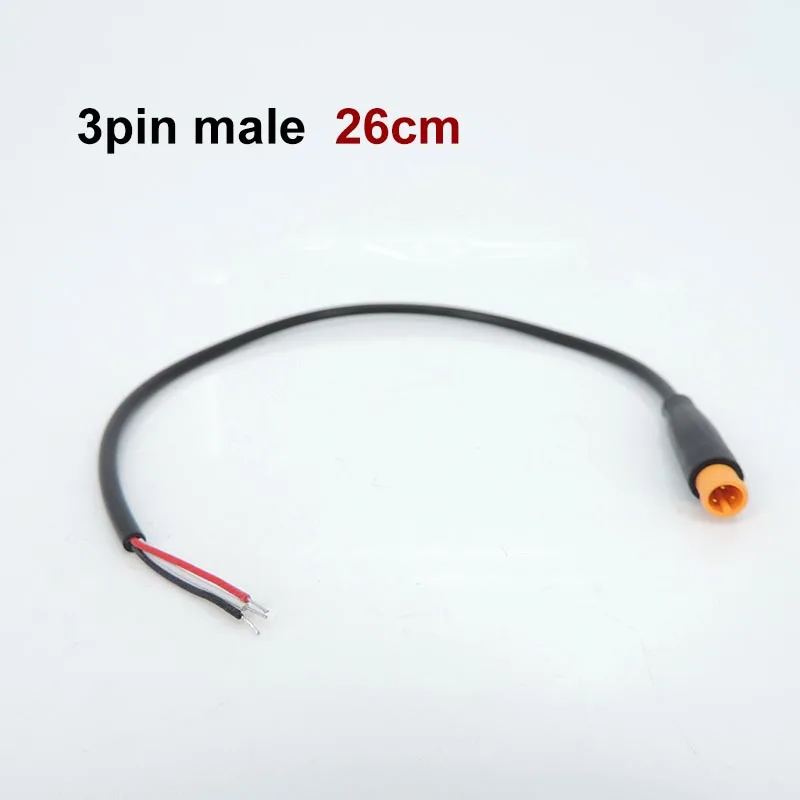 M6 2 3 4 5 Pin Stecker Elektrischer Steckverbinder Männlich Weiblich Roller Bremse Wasserdicht 6mm E-Bike Kabel Stecker Signalsensor Kabel