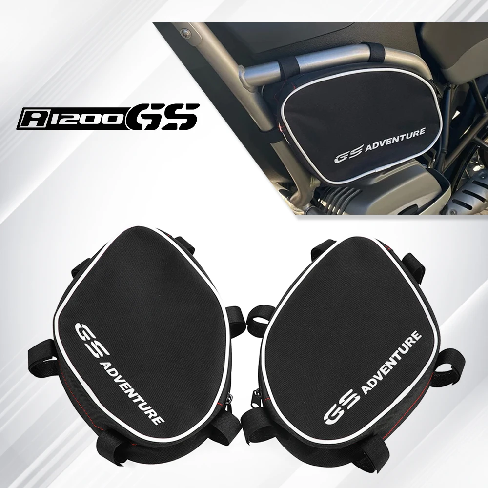 

GS1200 Frame Crash Bars Waterproof Bag Bumper Repair Tool Bag For BMW R1200GS Adventure 2005 2006 2007 2008 2009 2010 2011 2012