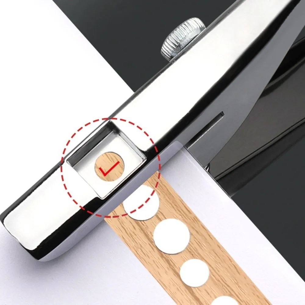 

Spring-Loaded Carpentry Single Hole Puncher Manual Hole Card Woodworking Punching Pliers Nail Hole Professional Punching Tool
