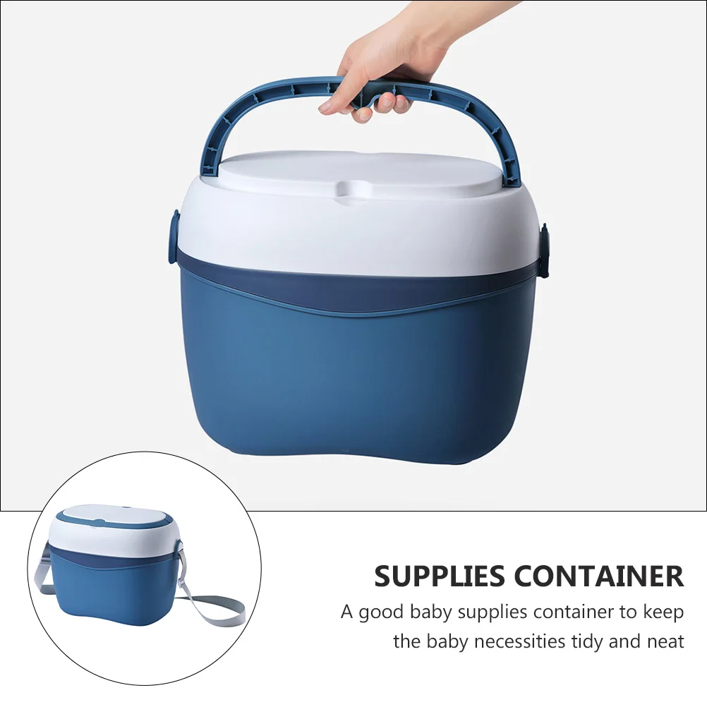 1 قطعة علبة زجاجات الطفل عالية الجودة PP صندوق تخزين لوازم الطفل الحاويات المحمولة المنظم للسفر حامل زجاجة الحليب