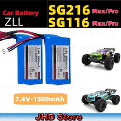 JHD SG216 MAX SG116 MAX Batteries High Speed RC Car Original Battery1500mAh Original SG116PRO SG216PRO Car Battery