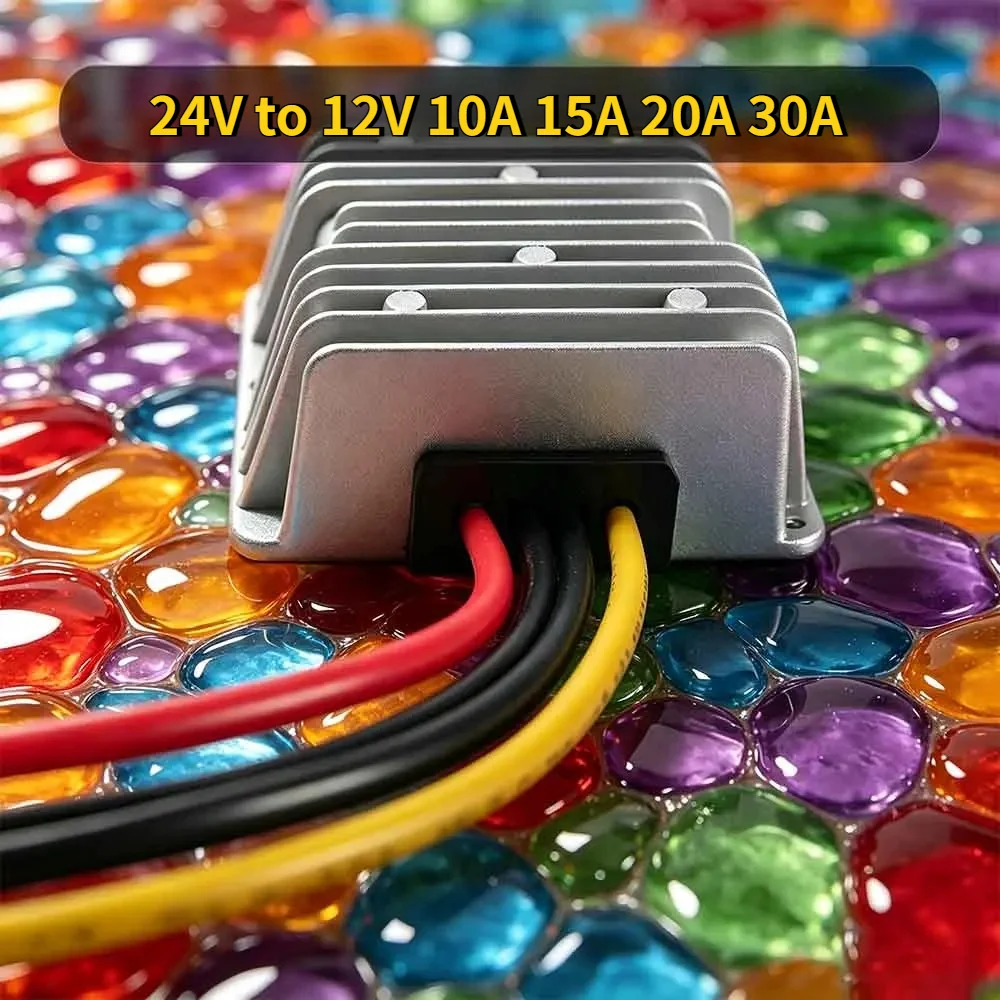 DC 24V Step Down to 12V 30A Regulator Waterpr...