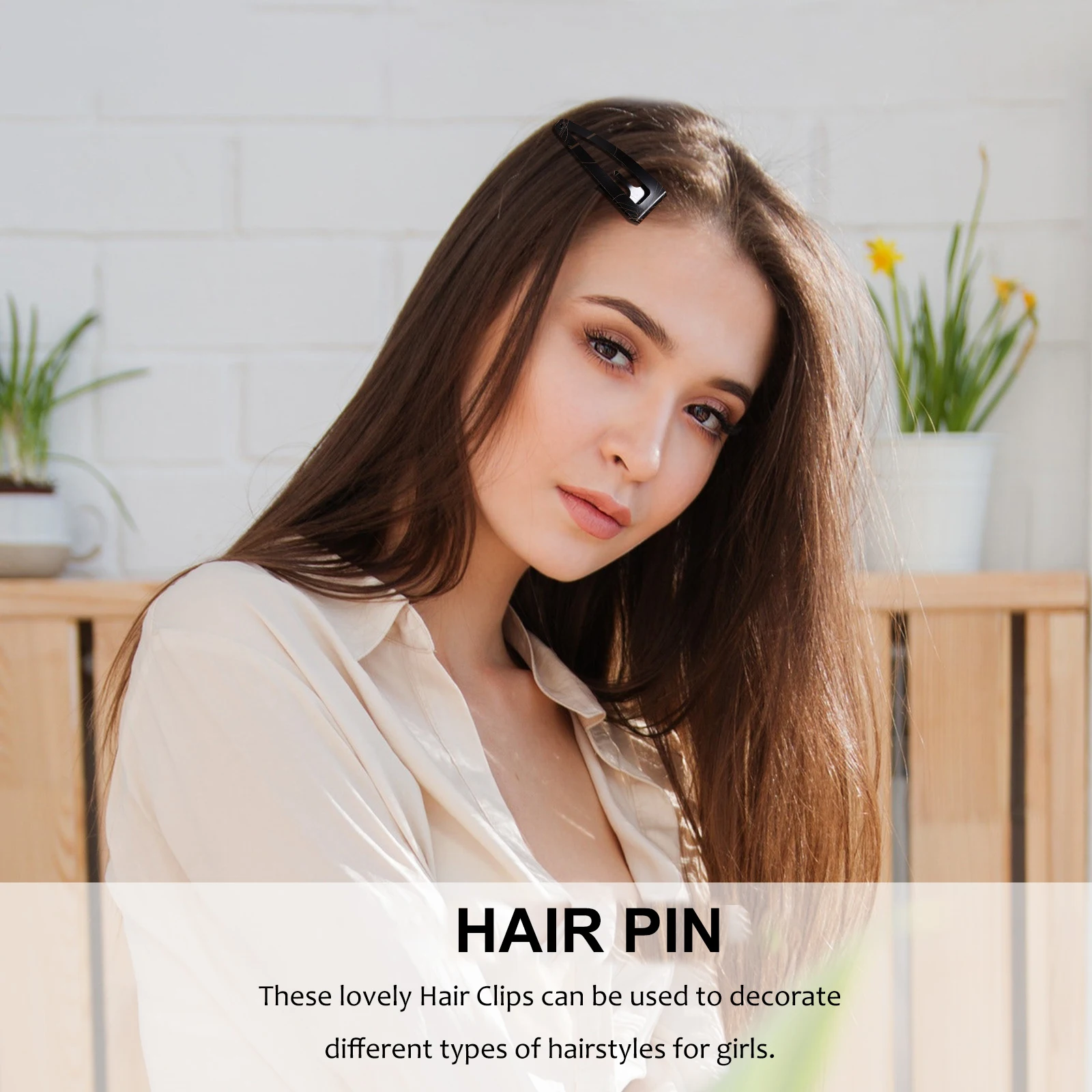 

40pcs Womens For Clips Small Hairpins Styling Accessories For Short Snap Hair Snap Clips Clip Hair