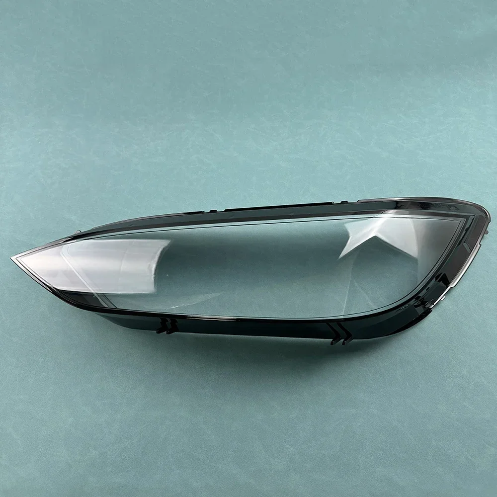 For Tesla Model X 2016-2023 Headlamp Cover Transparent Shade Lamp Headlight Shell Lens Plexiglass Replace Original Lampshade