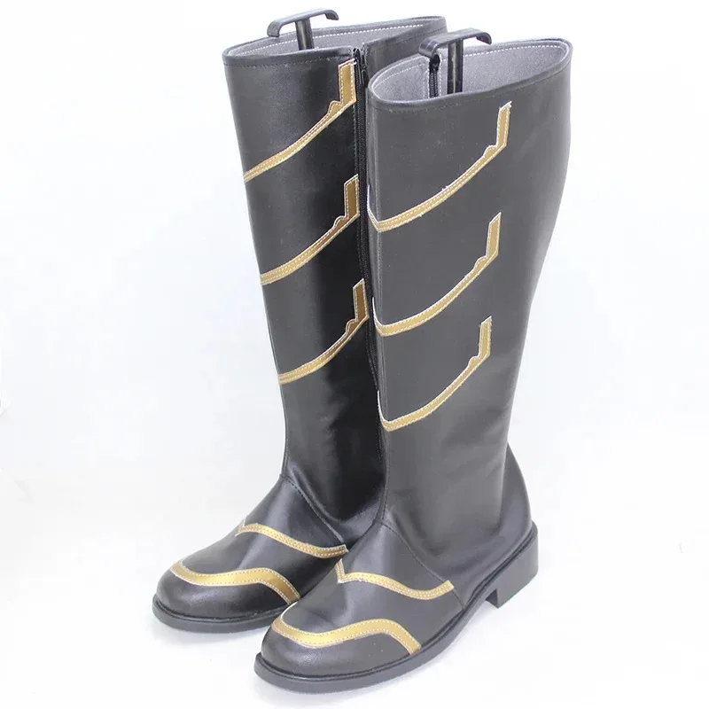 

2025 11 Ronin Clint Barton Superhero Cosplay Props PU Leather Shoes Halloween Carnival Boots Custom Made