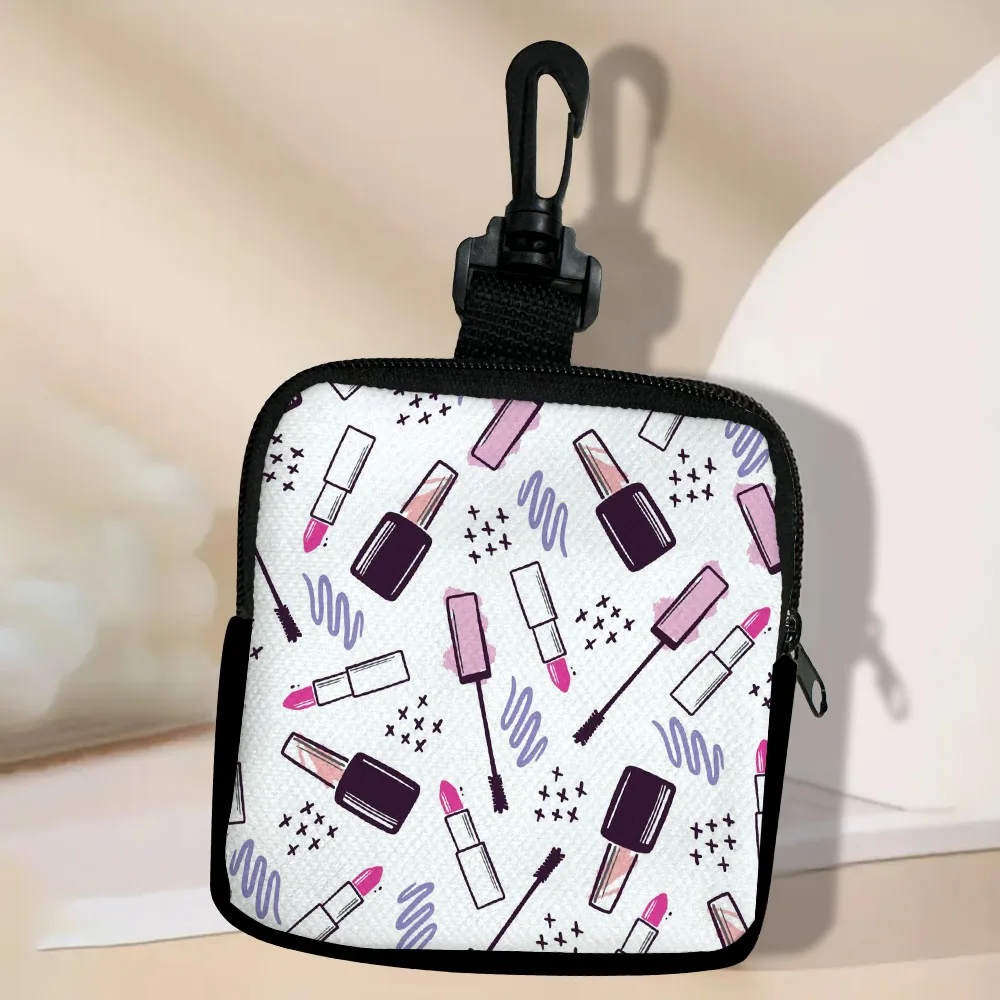 

Makeup Portable Women Coin Bag Money Purse Id Card Holder Wallet Case Zipper Key Storage Pouch Mini Key Bag 5.23