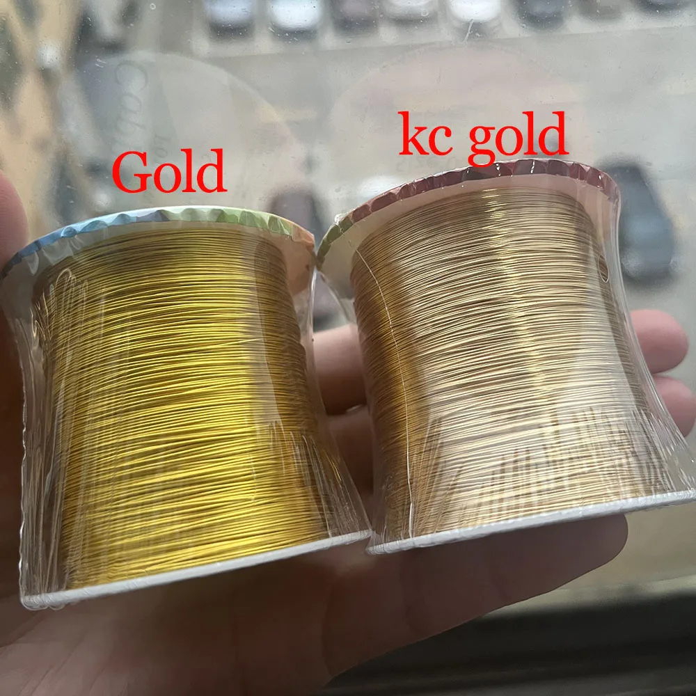 Solide Farbecht Kupfer Draht Anlaufbeständig Perlen Draht DIY Handwerk Schmuck Machen Zubehör 18 zu 32 Gauge ( 32Ga/1969 ft) – Detail 4