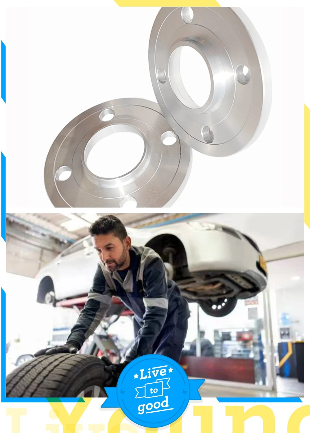2x 4x100 PCD 54.1mm CB 20mm Hubcentric Wheel Spacers Stance/flush fitment/widebody