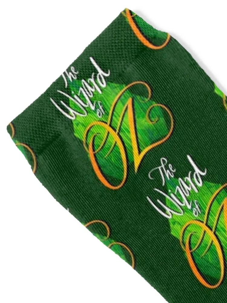 The Wizard of Oz Logo Socks Heating sock funny gifts sports stockings Men Socks Women's