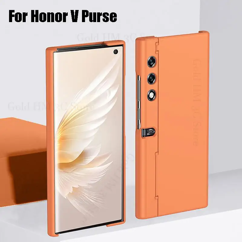 

For Honor V Purse 5G Candy Color Skin Feel Matte Phone Case Capa For Honor V Purse VCA-AN00 Funda Hard PC Protective Flip Cover