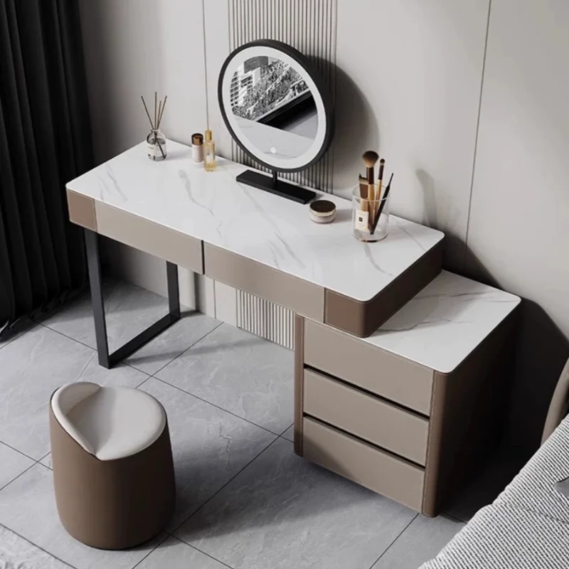 Luxury Aesthetic Dressing Table Mirror Bedroom Cheap Desings Dressing Table Girls Organizer Penteadeira Para Quarto Furniture