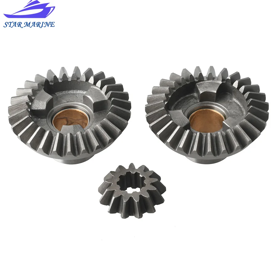 Gear Set For Yamaha Outboard Motor 2 Stroke 4HP 5HP With Forward Gear 6E0-45560 Reverse 6E0-45570 Pinon 6E0-45551 6E0-45551-00