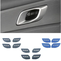 Stainless Car inner door Bowl protector frame Cover Decor Stickers Panel 2022 2023 2024 For Changan CS55 Plus 2 Gen Accessories