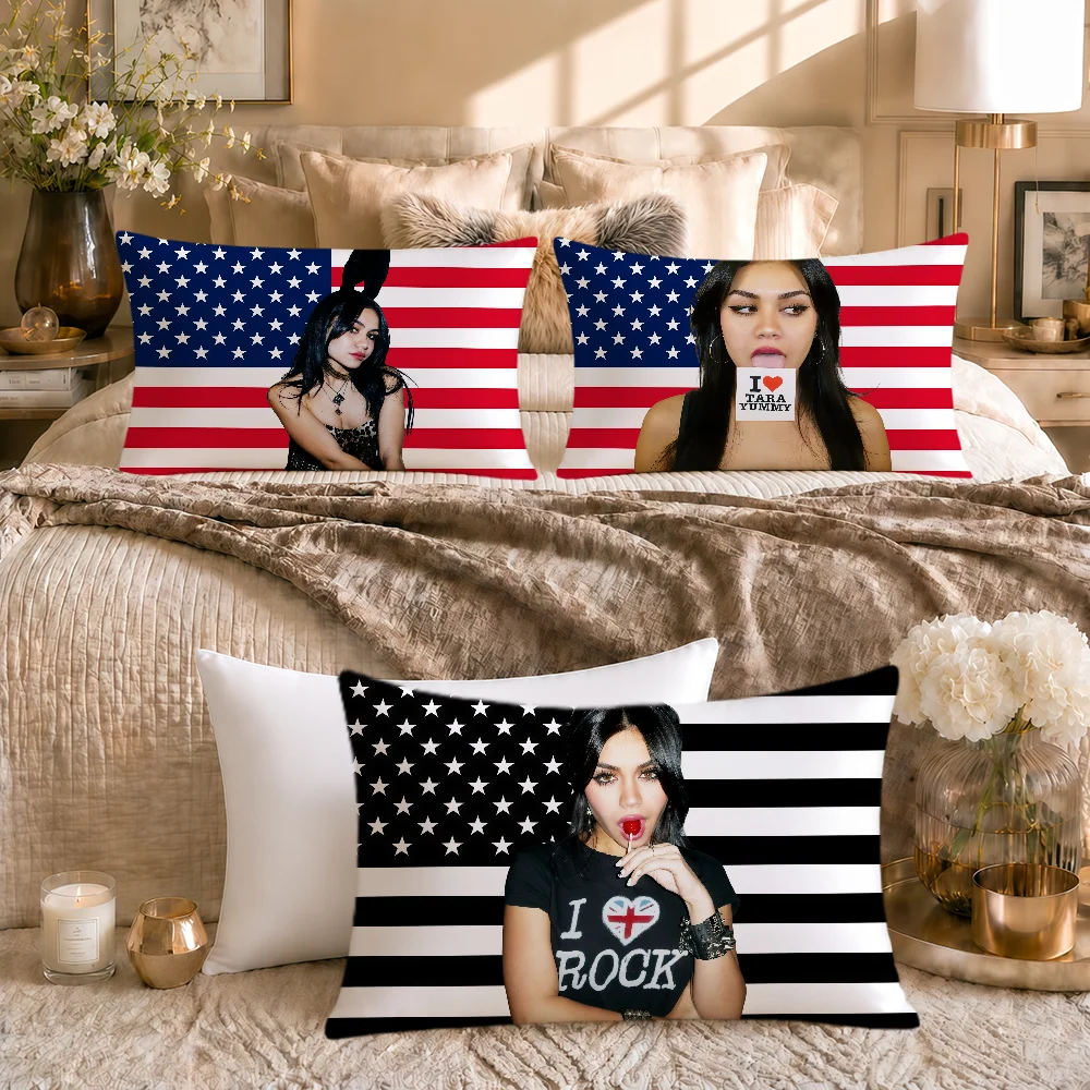 Singer T-Tara Yummy Cushion Cover Soft Rectangle Pillowcover Home Sofa Living Room Decor Dorm Bedside Hogar Pillowcase Gift