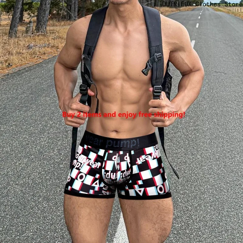 

Мужские пляжные брюки в клетку, повседневные шорты с плоским вырезом, сексуальный спортивный стиль с низкой талией, удобные для отдыха и фитнеса
