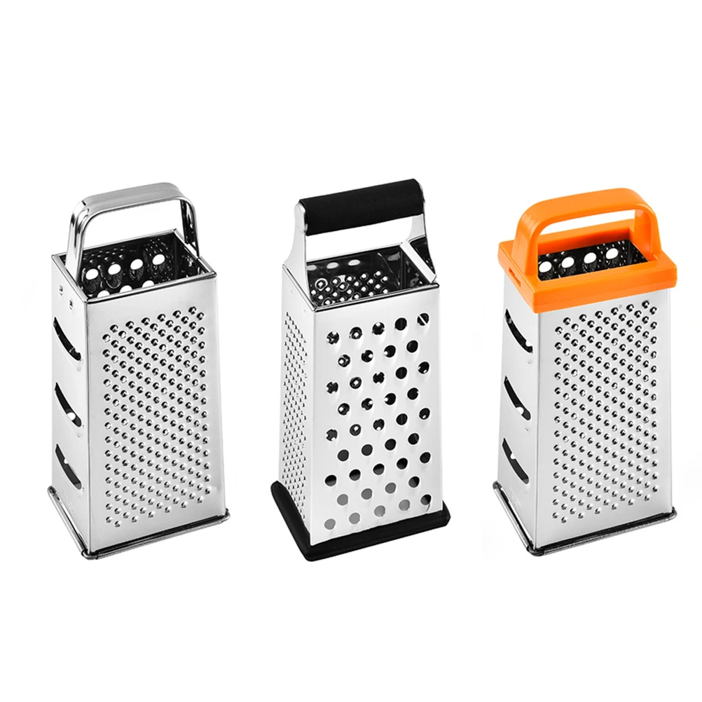 

Multipurpose Stainless Steel Grater Vegetable Chopper Four Sided Potato Slicer Veggie Kitchen Tool Fruit Peeler