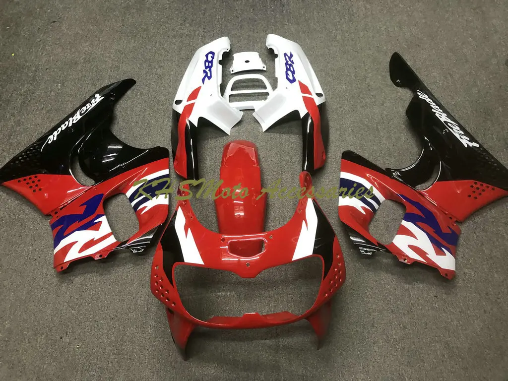 Motorcycle Fairings Kit for HONDA CBR900RR 893 96 97 CBR 900RR 1996 1997 CBR900 ABS Red White Black Bodywork Set