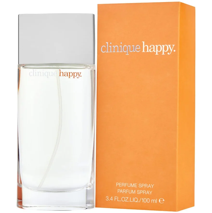 Clinique Happy women Eau De Parfum Spray 100ml Notas florales y afrutadas con fragancia original y duradera