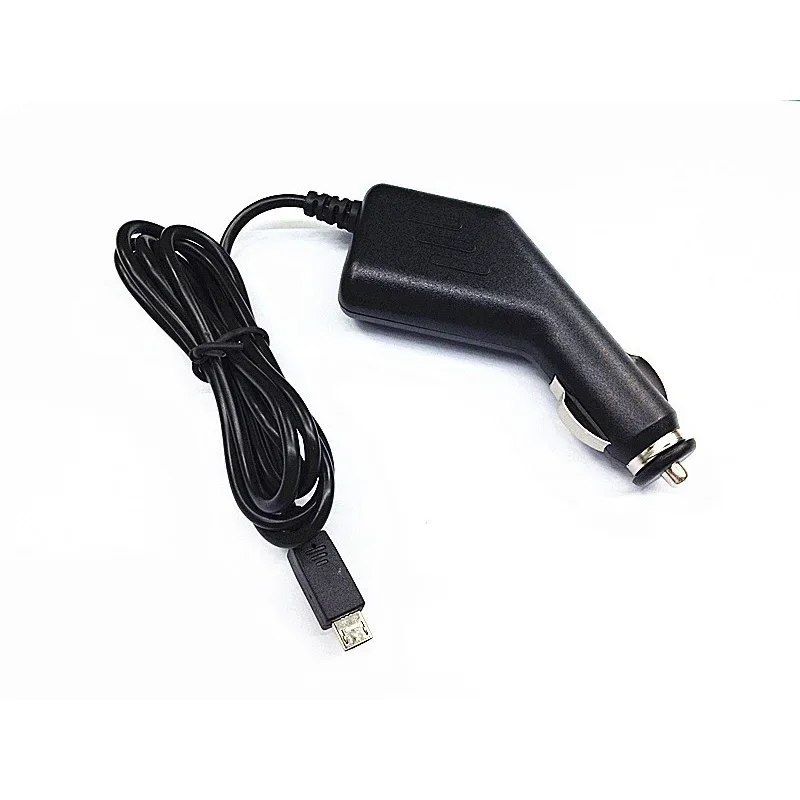 تيار مستمر 5 فولت 1.5A مايكرو 5pin USB ميناء محول السيارة شاحن قابس طاقة الحبل لسيارة DVR لتحديد المواقع والملاحة شاحن سيارة ، المدخلات 12 فولت-24 فولت
