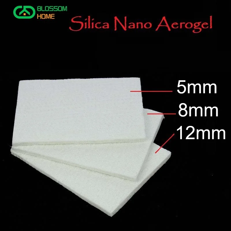 Ultra-thin Insulating Aerogel Felt Silica Nano Aerogel Suitable For High Temperature Pipeline Thickness 5mm 8mm 12mm 20mm 30mm