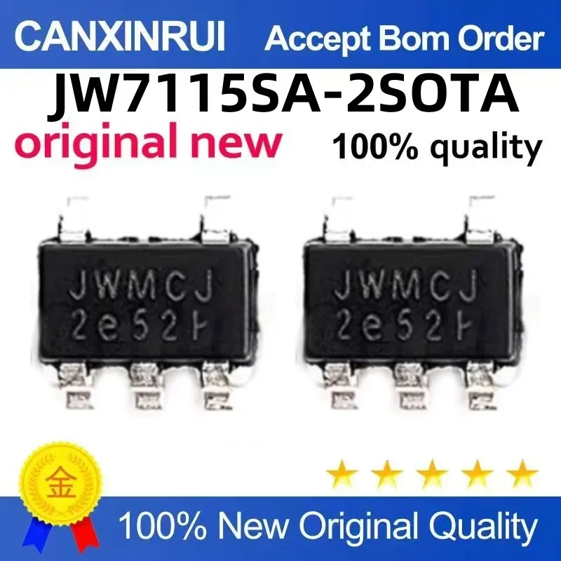 

(5-100 pieces) New JW7115SA-2SOTA # TRPBF JW7115SA-2SOTA JWMCJ SOT23-5 chip