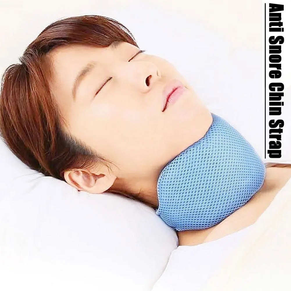 Neck Strap Stop Snoring Sleep Neck Brace Anti Snoring Belt Chin Strap Anti Apnea Jaw Solution Sleep Support For Men Women