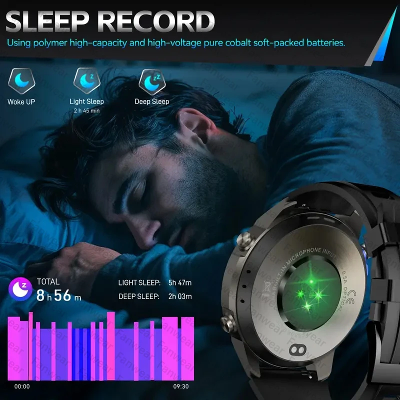 Fanwear GPS Smart Watch Compass altitude air pressure swimming triathlon Timer 10ATM waterproof 170+ sports mode Automatic recog