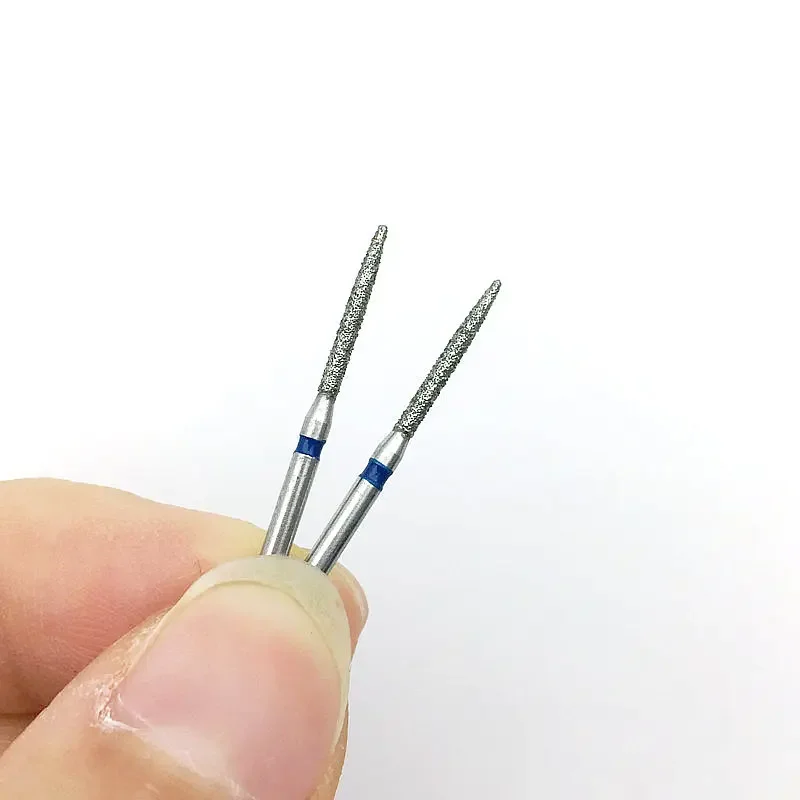 10pcs FO-11 Dental Diamond Burs Drill DentistryDiamond Handle Diameter 1.6mm Dentist Tools for Teeth Whitening