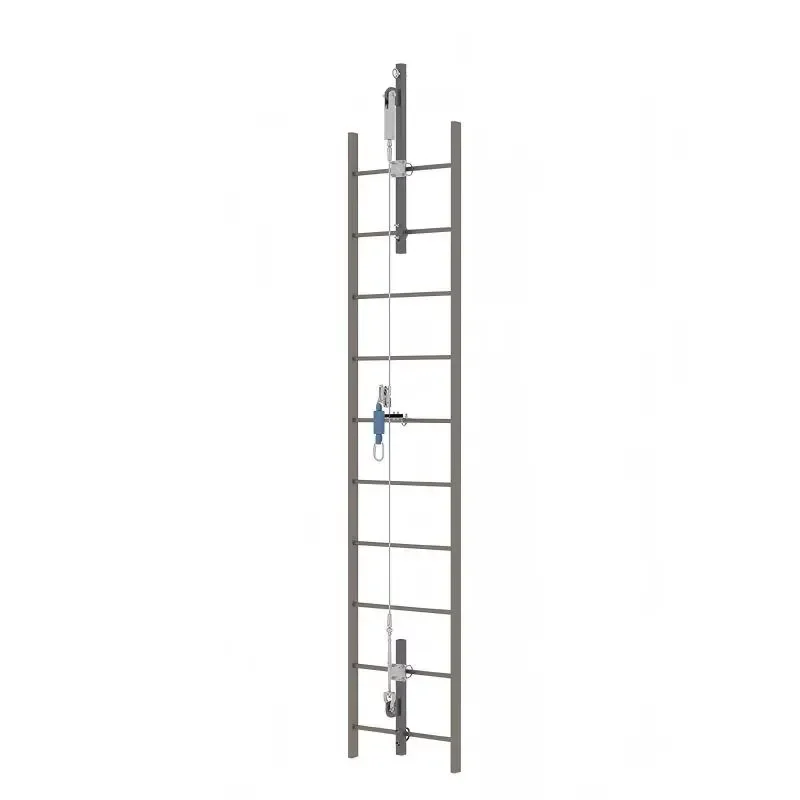 Vertical Self-Retracting Lifeline System Tensioner Closed Body Fork Swageless Terminal Stainless Steel Wire Rope Fitting