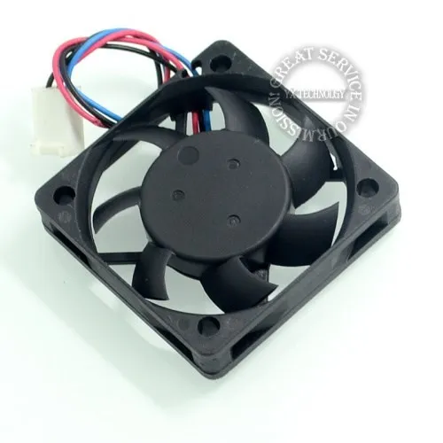 For Delta 3-wire 50*50*10mm 50mm EFB0512HA 5010 12V 0.15A 5cm  PWM speed cooling fan