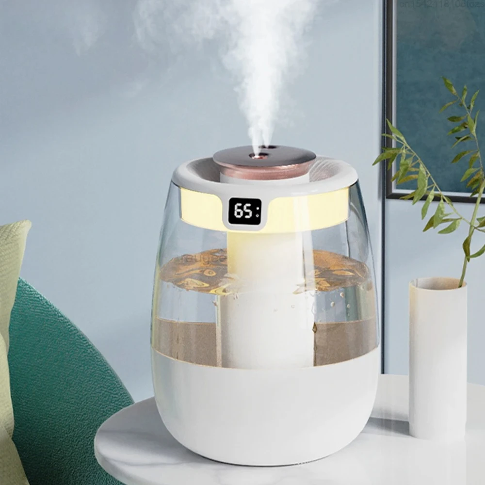 Humidificateur d'air professionnel de grande capacité, Double Port de pulvérisation, machine à brume fraîche pour la maison, la pièce et le bureau, humidificateur d'air silencieux pour bureau