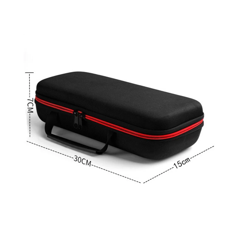 Microphone Storage Bag One To Two Wireless Microphone EVA Bag Shock Resistant And Drop Resistant With Zipper Storage Bag