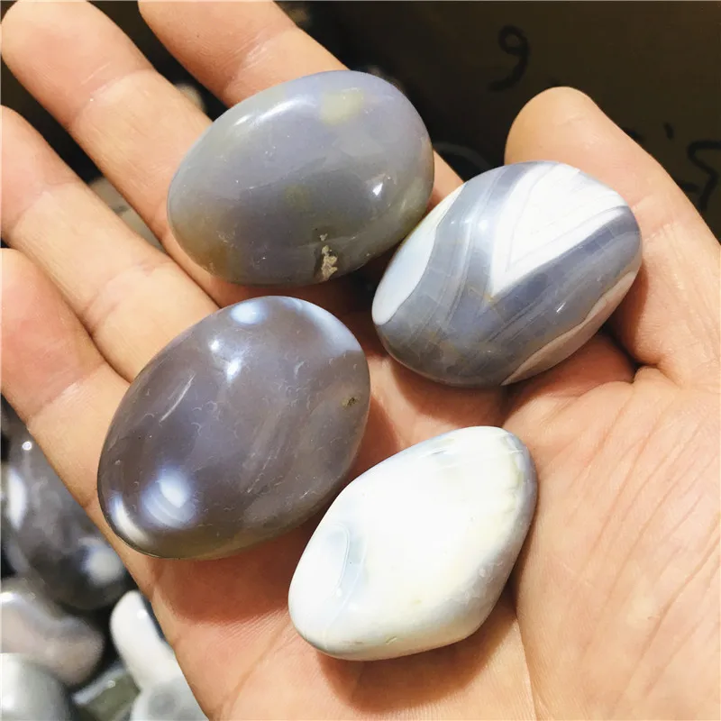 1000g High Quality Natural Crystal Orca Agate Palm Gemstones Healing Polished Mineral Energy Home Decorations Gift