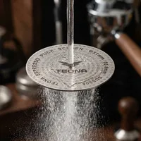 TIME OWNER Double-Layer Coffee Puck Screen – Stainless Steel Fine Filter