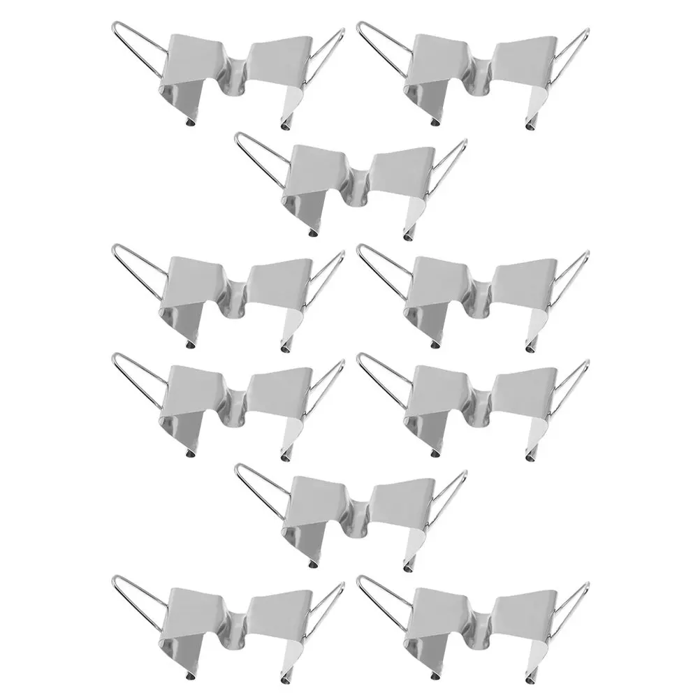 10Pcs Wet Canvas Clamps Stainless Steel Canvas Carrier for Oil Painting Frames Anti Scratch Ergonomic Art Supplies Painting Clip