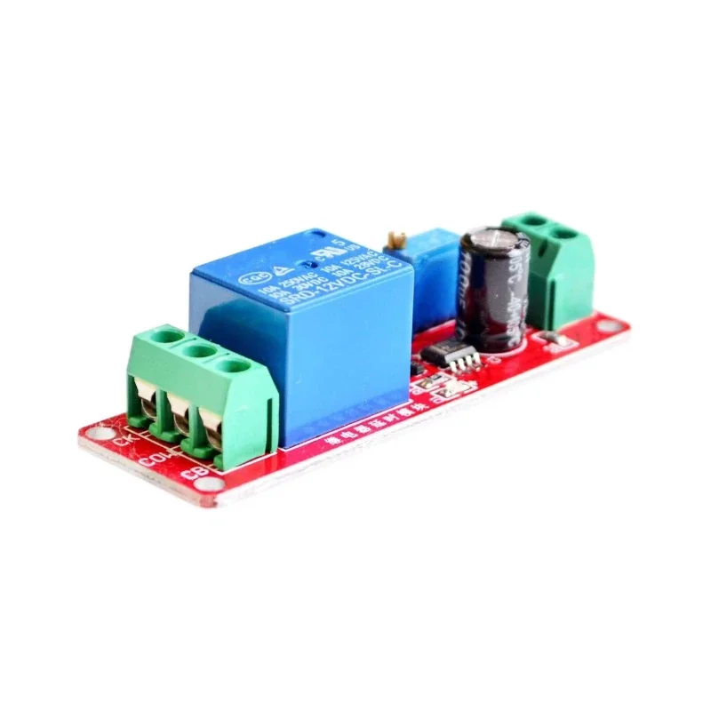 1PCS NE555 Timer Switch Adjustable Disconnect Module Time delay relay Module DC 12V Delay relay shield 0~10S