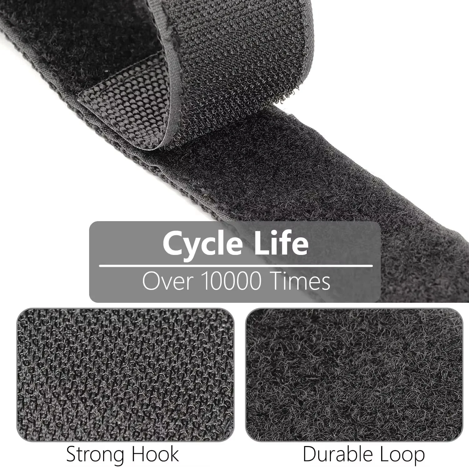 Cord Organizer Holder with Rotate Buckle Wire Manager Power Cord Management Nylon Heavy Cord Storage Straps for Cables Hoses