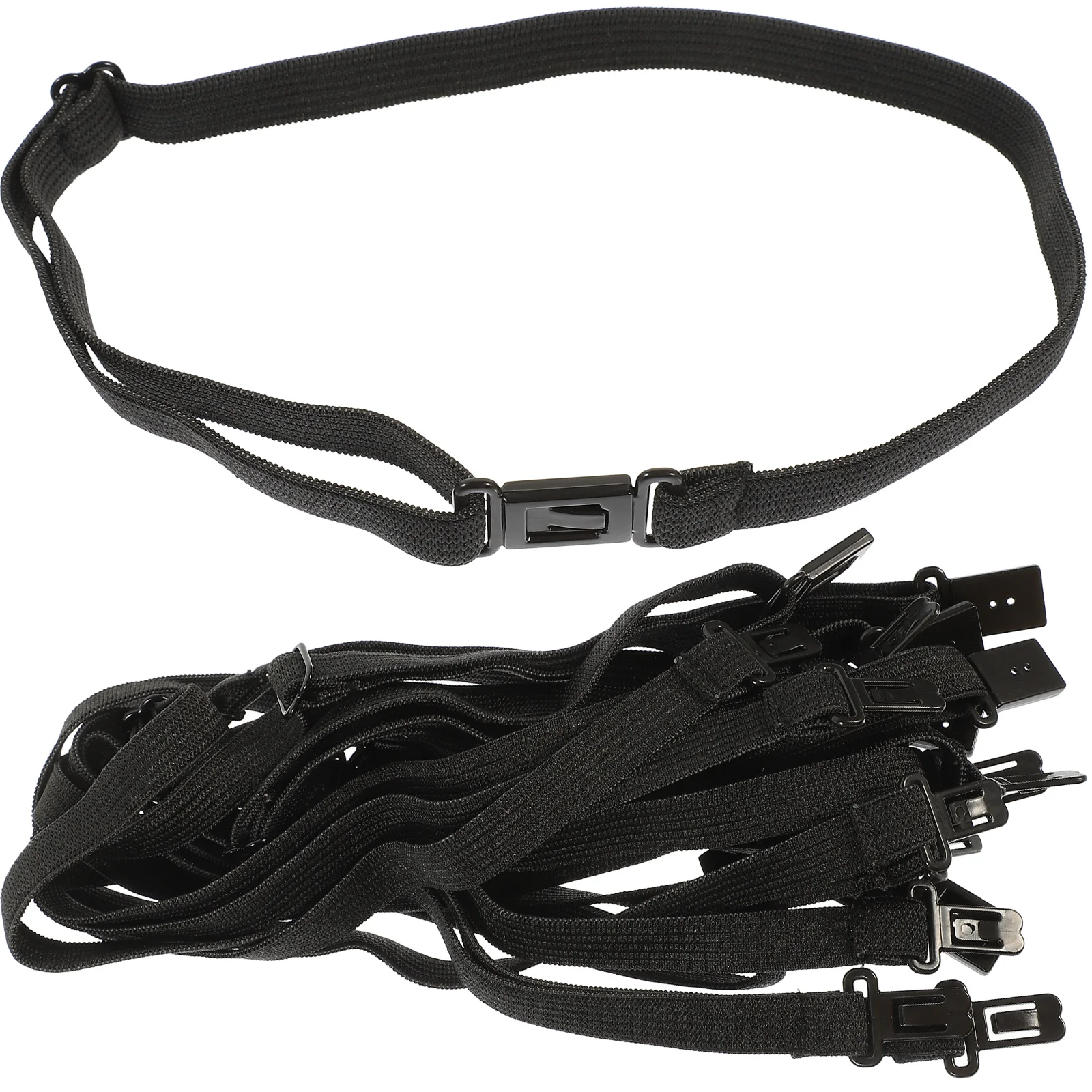 10 Pcs Bow Tie Adjustment Strap Adjustable Band Shoulder Convenient Elastic Comfortable Polyester Wear-resistant Man