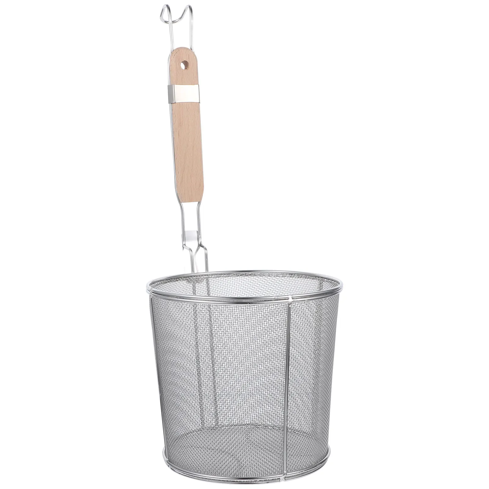

1pc Stainless Steel Mesh Spoon Noodle Colander 12cm 14cm 16cm Strainer for Boiling Pasta Kitchen Bar Tools