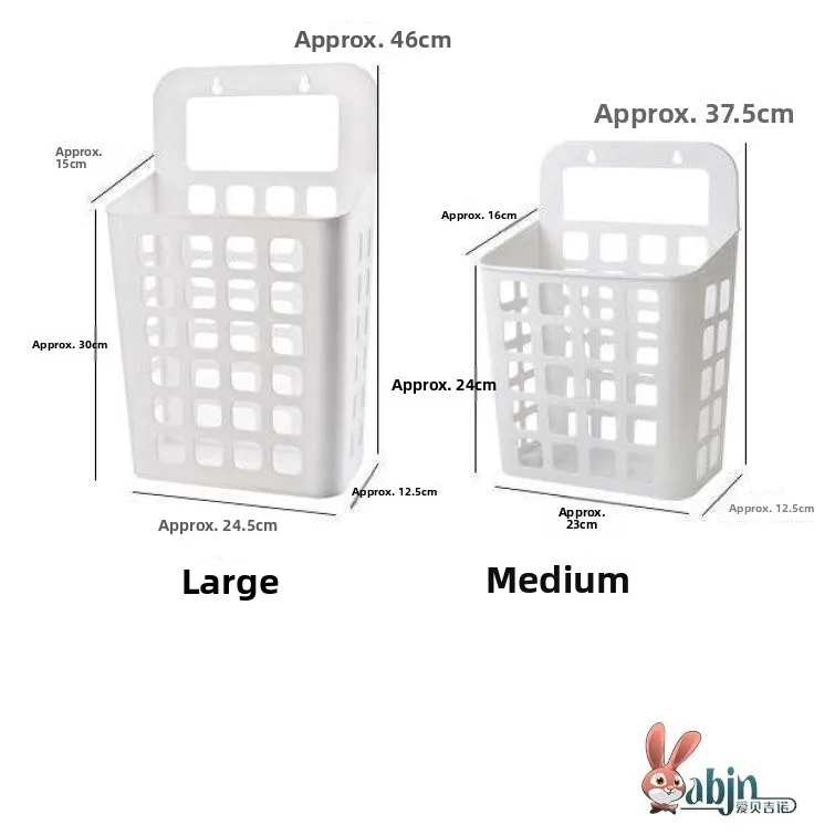 

Маленькая настенная корзина для белья на присосках, органайзер для грязной одежды для дома, японская однотонная корзина для хранения