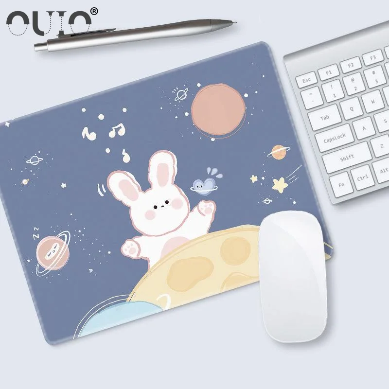 Mouse Pads Computer Pad Mousepad Cute Kawaii Gaming Accessories Carpet Gamer Varmilo Anime Genshin Impact Table Mat Desk Small