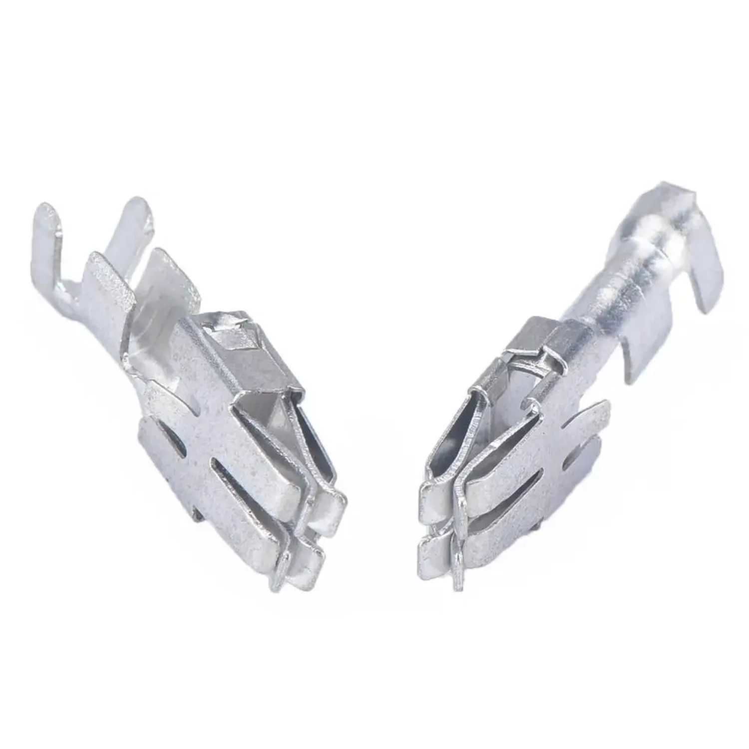 50 pcs 6.3mm series automotive car splices wire terminal 926965-1 Non-insulated female Crimp terminals DJ6218B-E6.3B